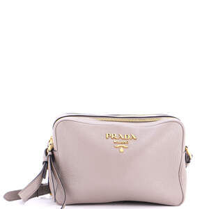 Prada Double Zip Camera Bag Vitello #240262P15B